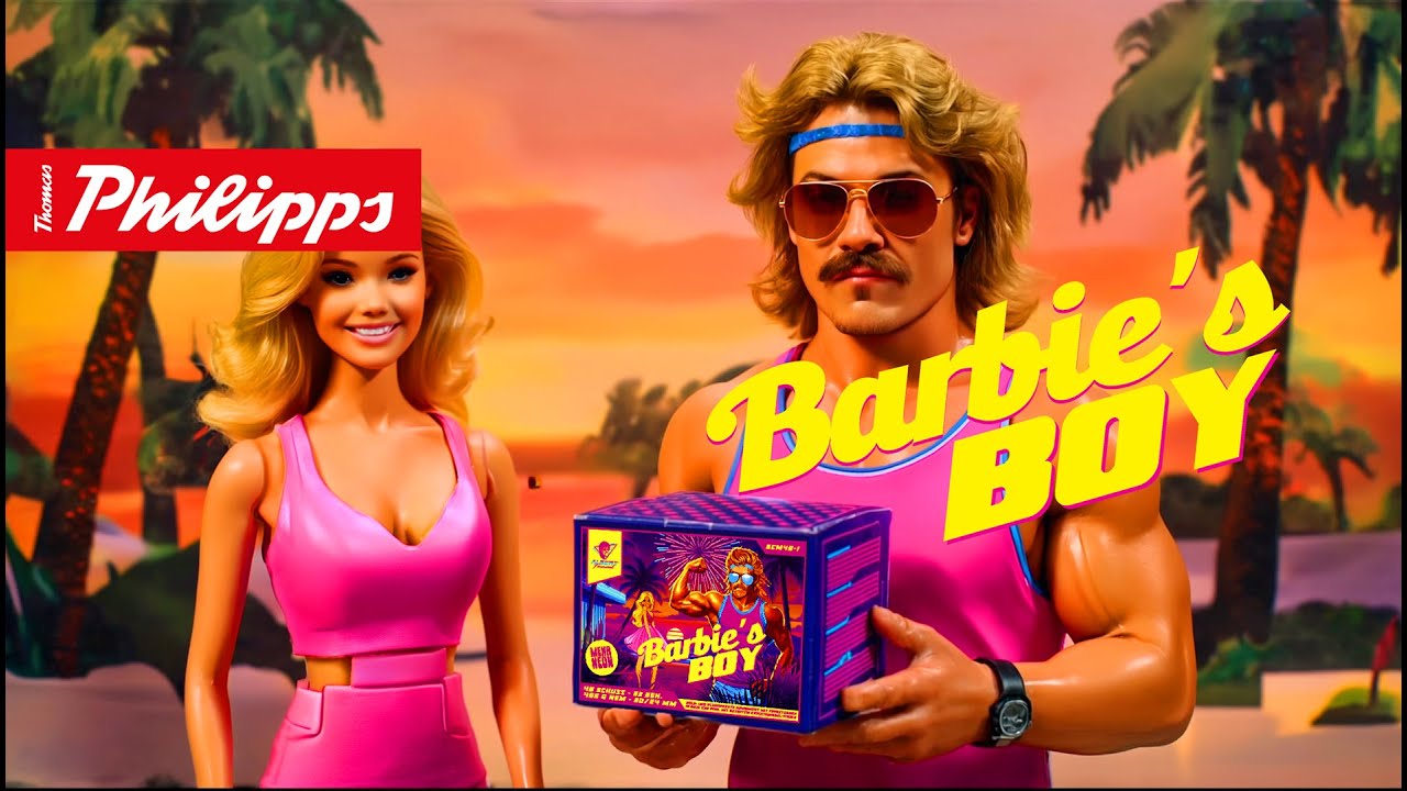 "Barbie's Boy" 48-Schuss Batterie – Himmel voller Glitzer & Glamour! 💖🎇🌟 [Batch 2025]