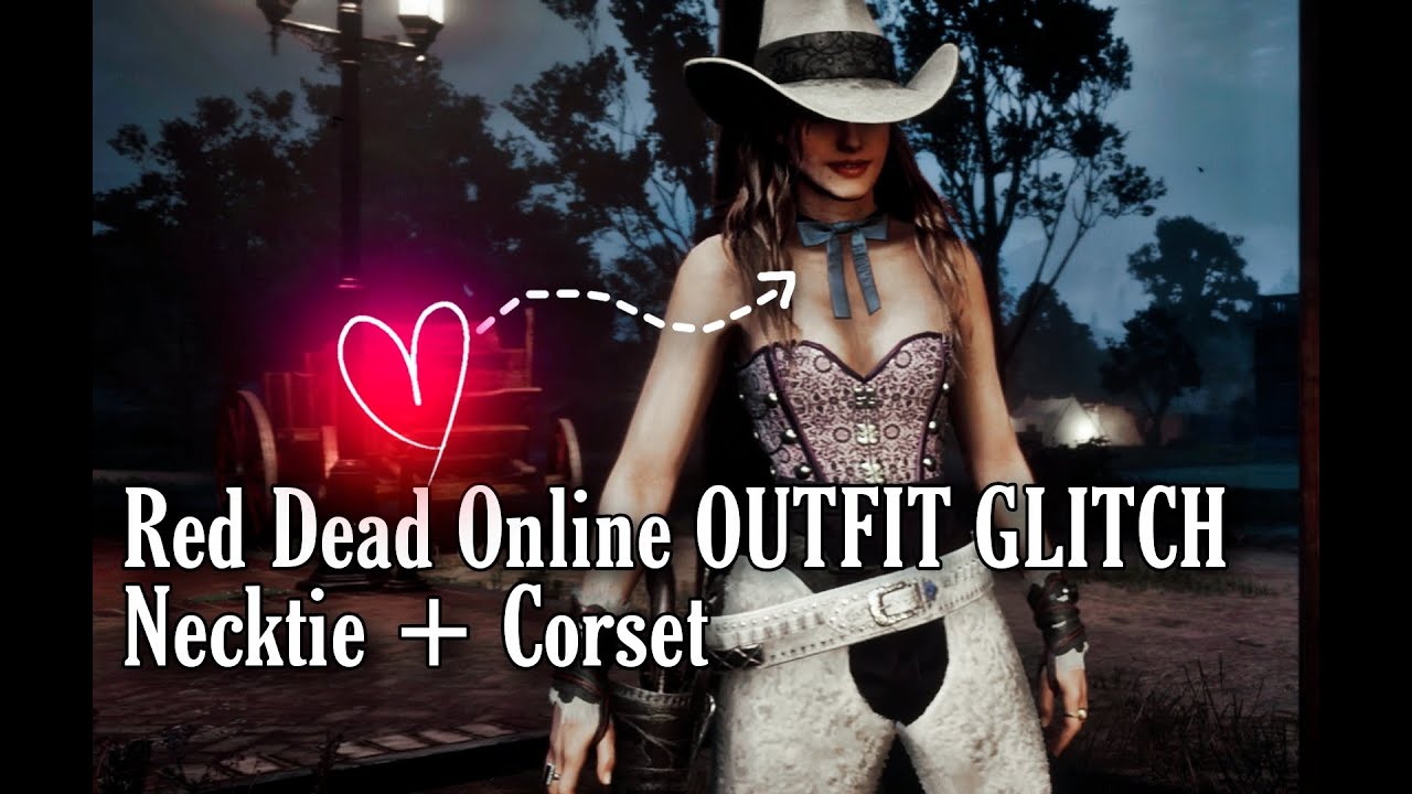 Red Dead Online Outfit Glitch: Necktie and Corset