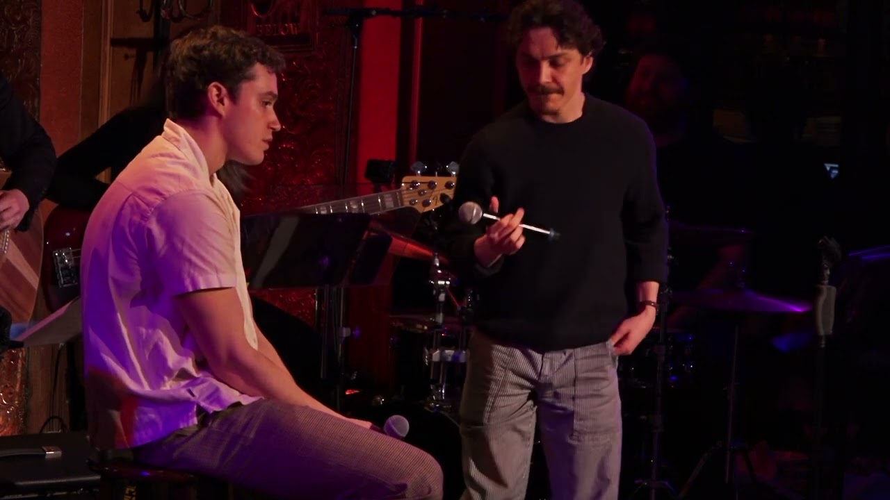 Brent Comer and Daniel Marconi sing 