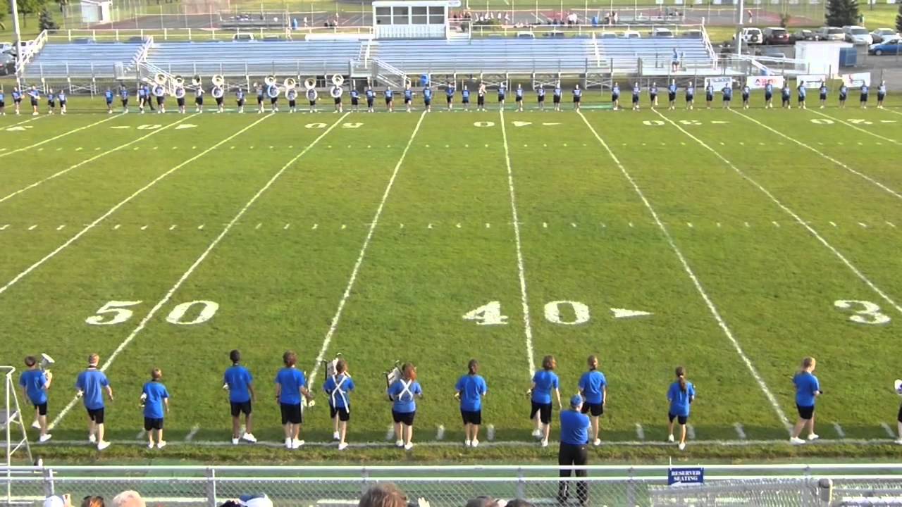 Anthony Wayne Marching Generals enter the stadium  ( PTXVI )