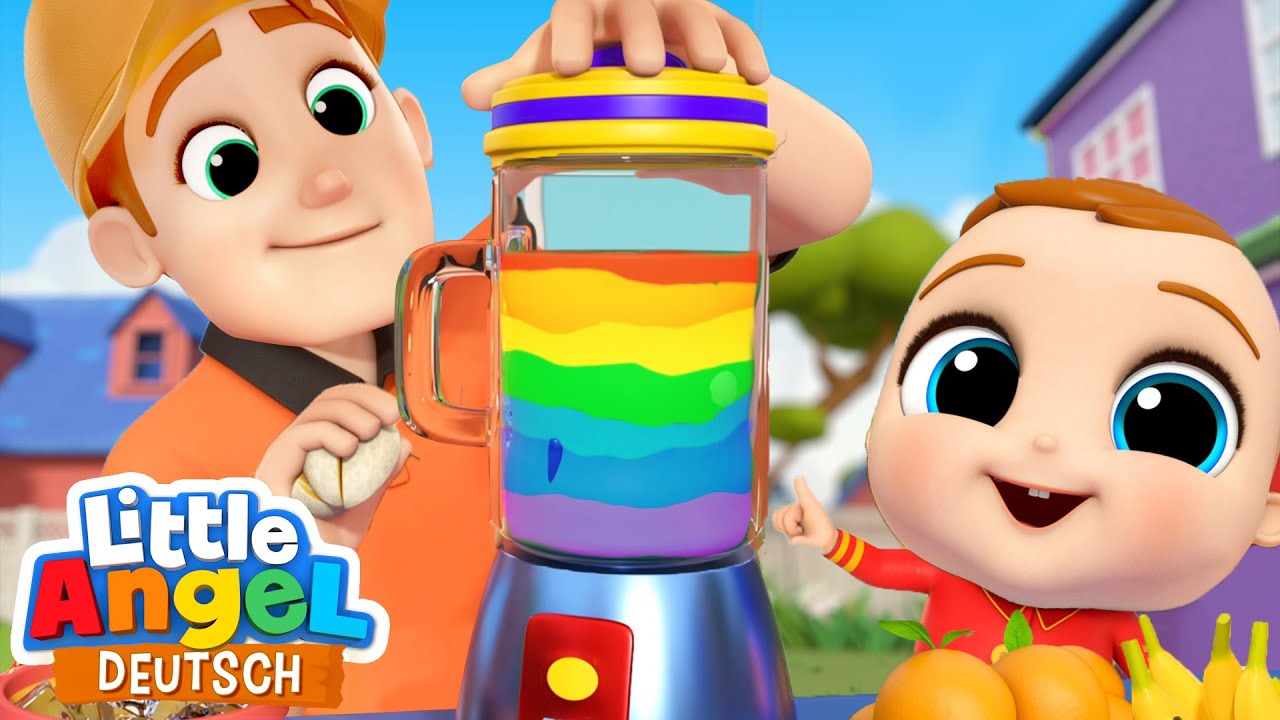 Was ist deine Lieblingsfarbe? | 🍋🍓🍊 Farben lernen mit klein Joni | Little Angel Deutsch
