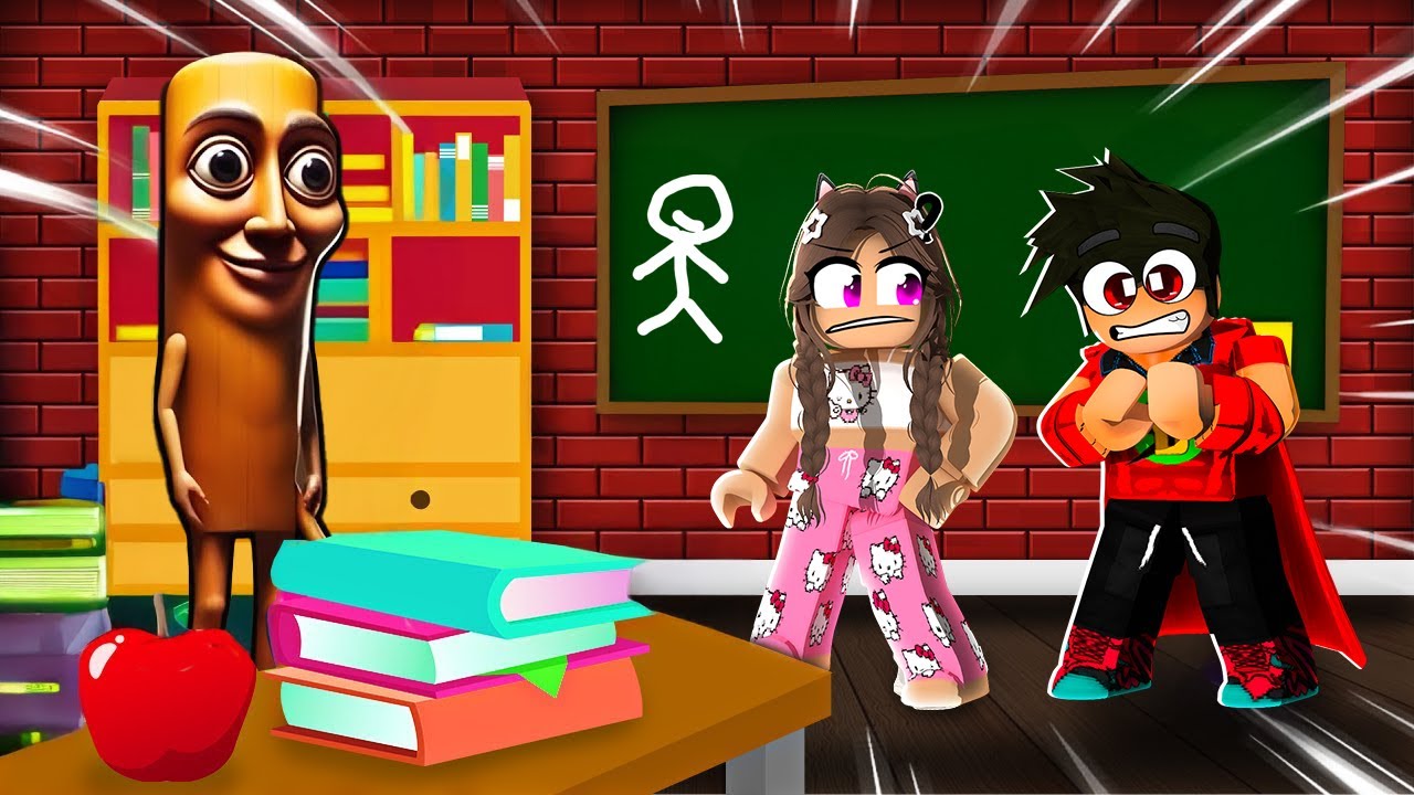 TUNG TUNG Sahur Öğretmen Oldu !! Roblox