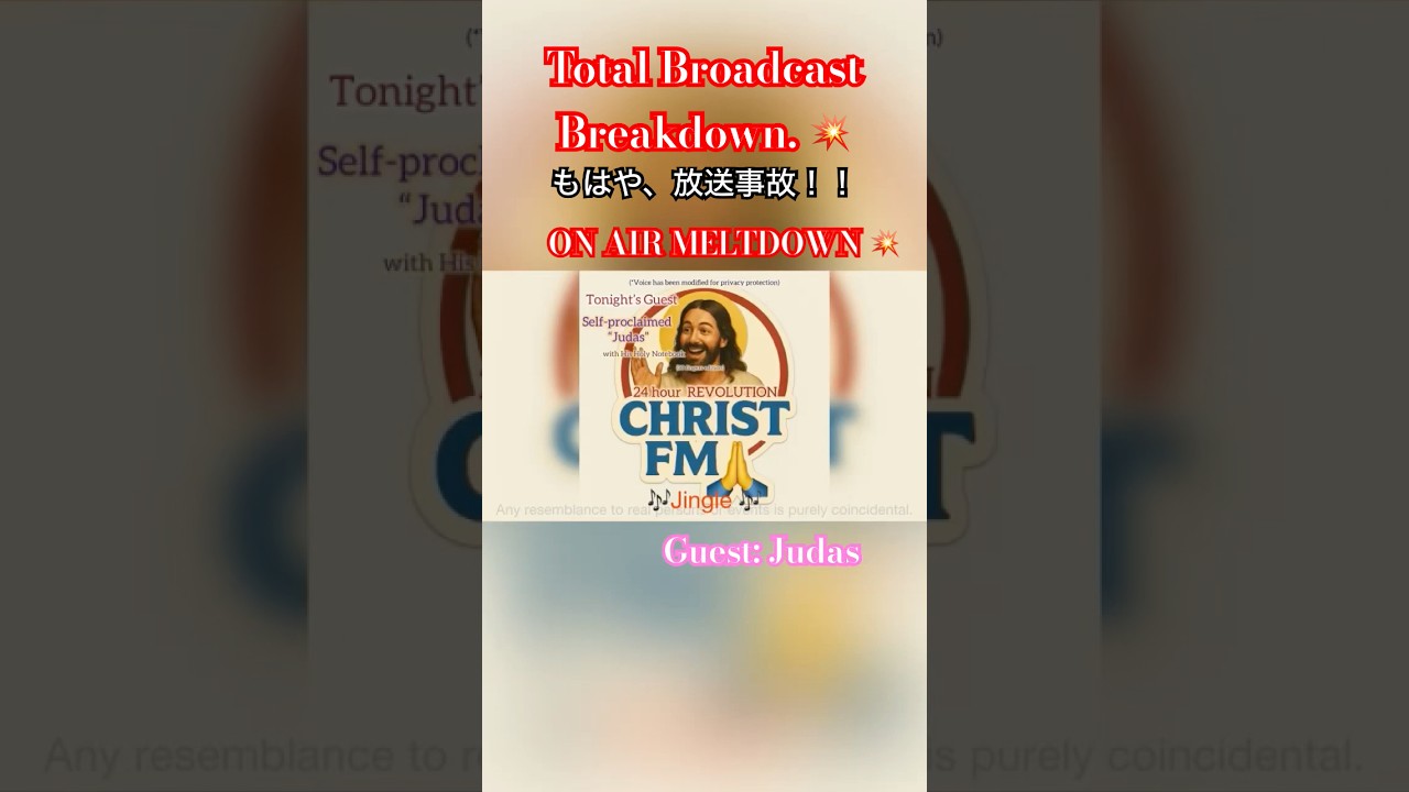 CHRIST FM ー もはや放送事故。💥( Total Broadcast Breakdown. 💥)