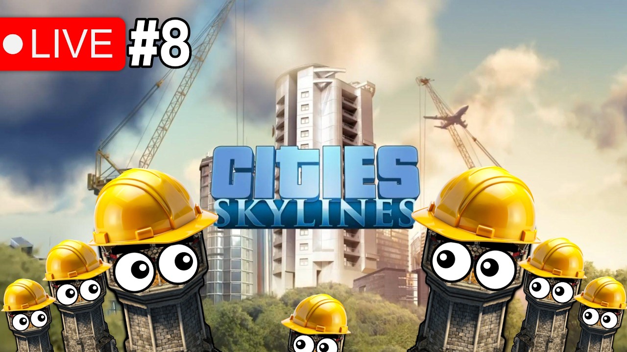 Apartementos y buses??? [ #8 ] | Platinando Cities Skylines 1