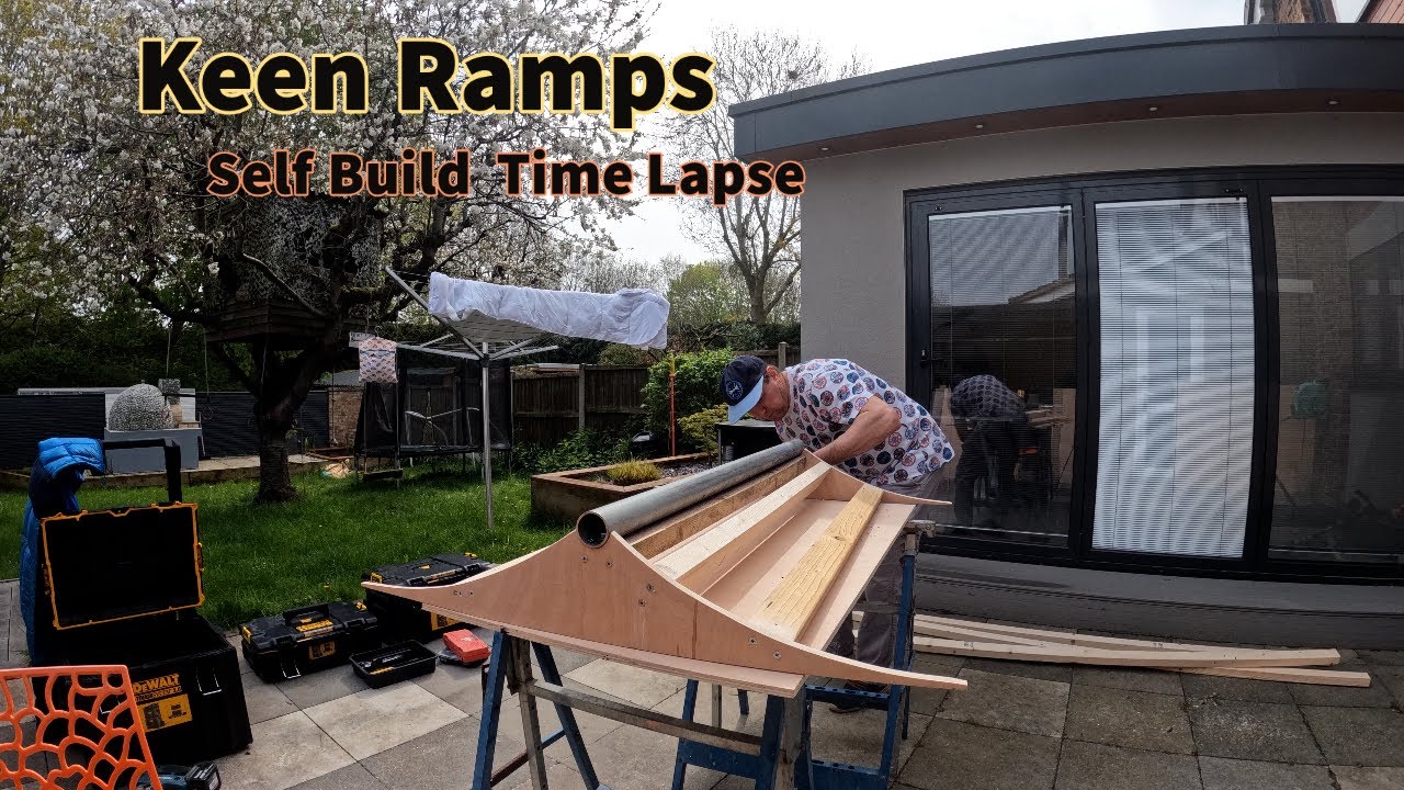 Keen Ramps Slap Stick Self Build Time Lapse