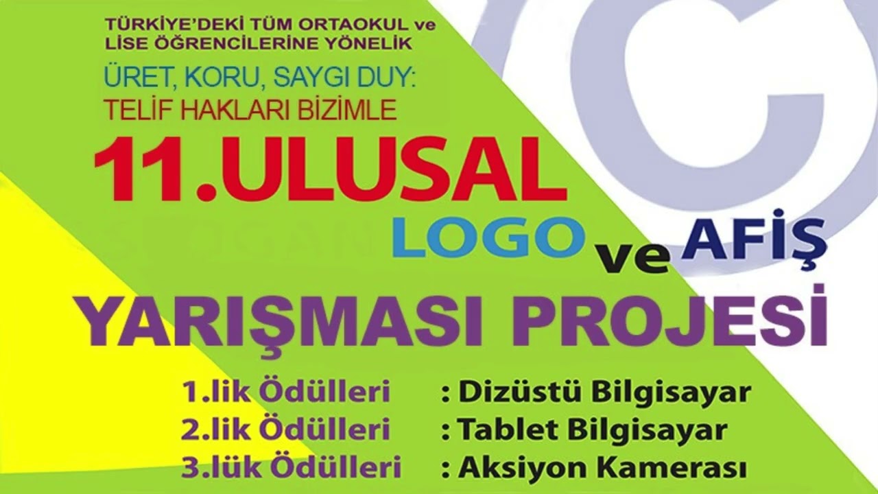 11  Logo ve Afiş Yarışması Ödül Töreni Daire Başkanı Sayın Şükriye Şirin'in Konuşması