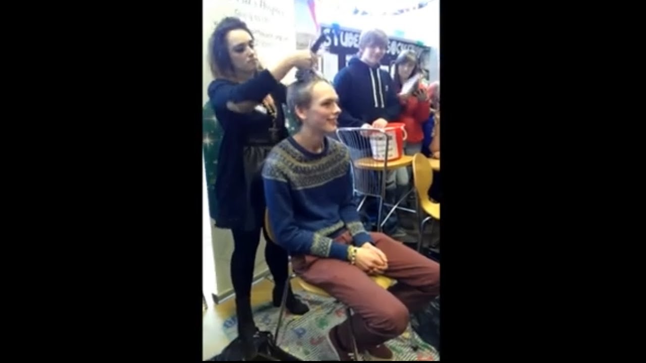 BRUTAL BARBERETTE: Step by step headshave by gorgeous female barber