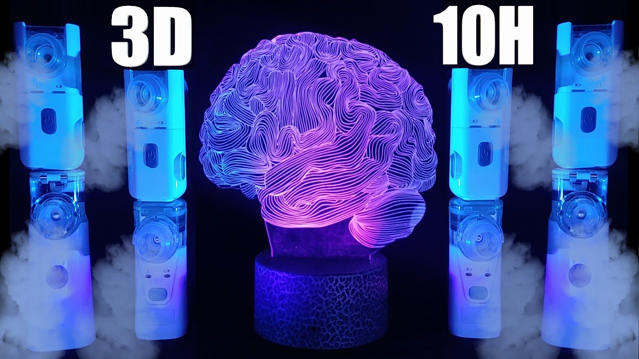 ASMR: 3D-аэрозоль с восемью невероятными распылителями для расслабления ума 🧠