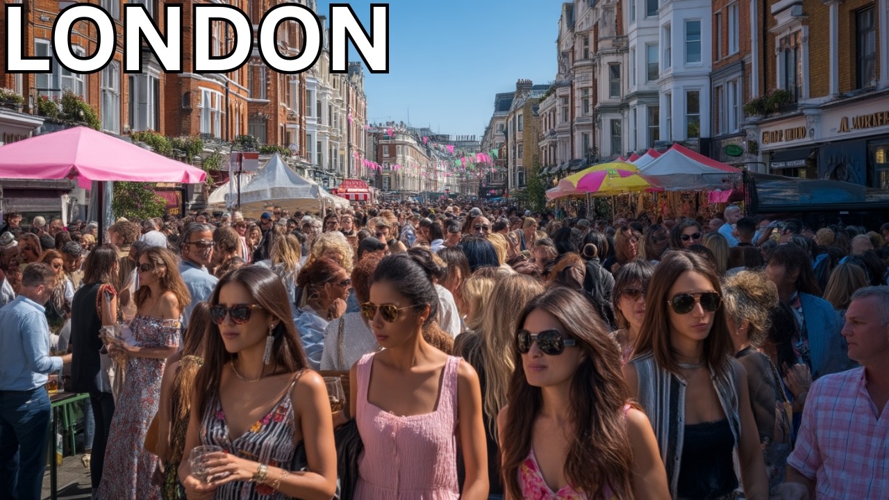 🇬🇧🔥 LONDON WALK - Central London is PACKED! Marylebone Summer Festival 2026