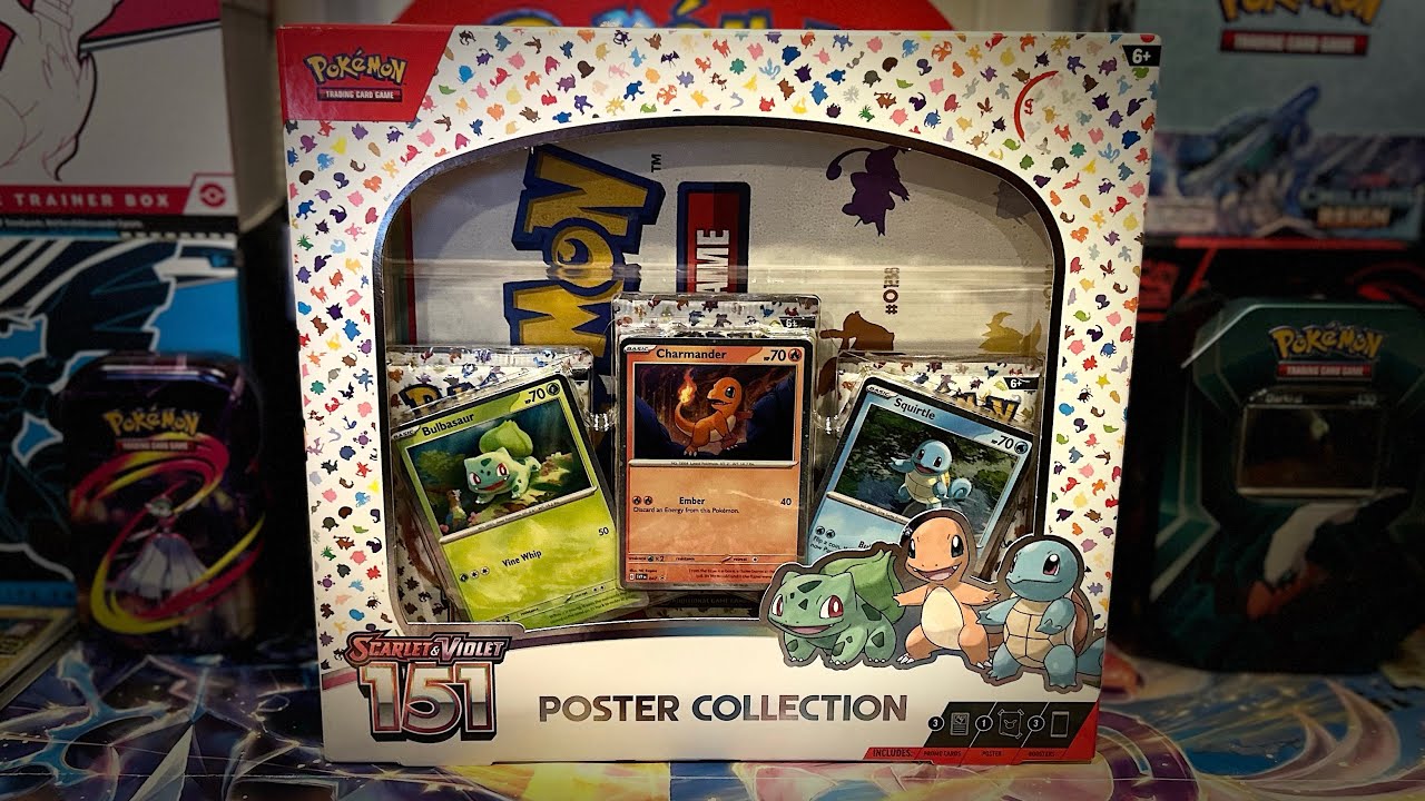 Pokémon Scarlet and Violet 151 Poster Collection!