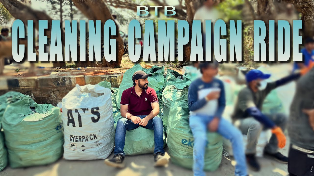 Cleaning Campaign Special with #BTB | Avalabetta Group Ride | CityScout EP6 | RevvSaga
