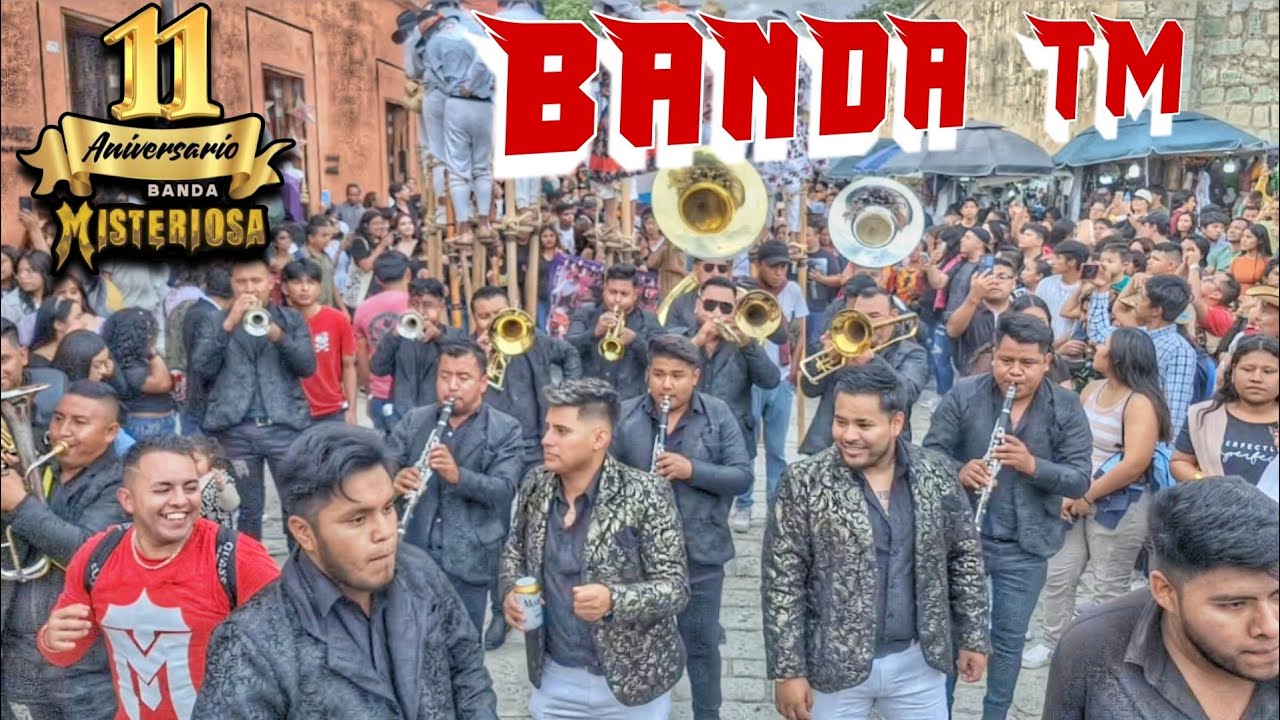 ASI SE PRESENTABA BANDA TM EN EL ANIVERSARIO #11 DE BANDA MISTERIOSA