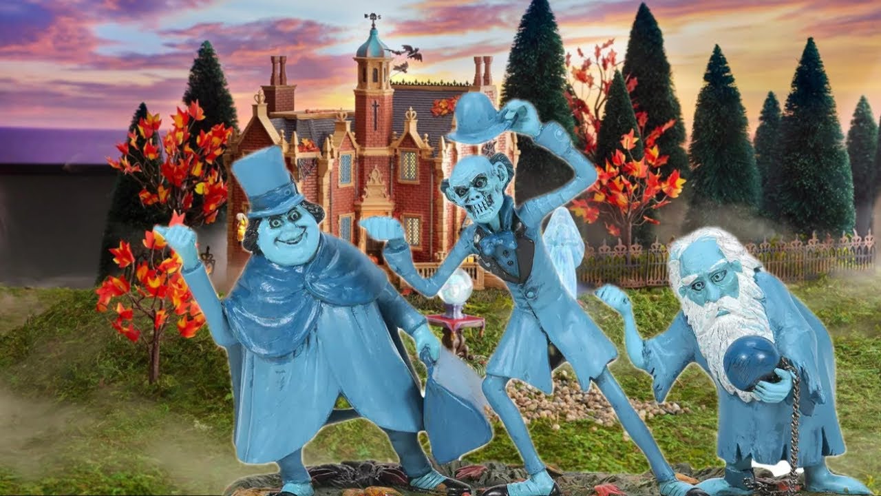 Haunted Mansion Village set! | Department 56 Disney Halloween
