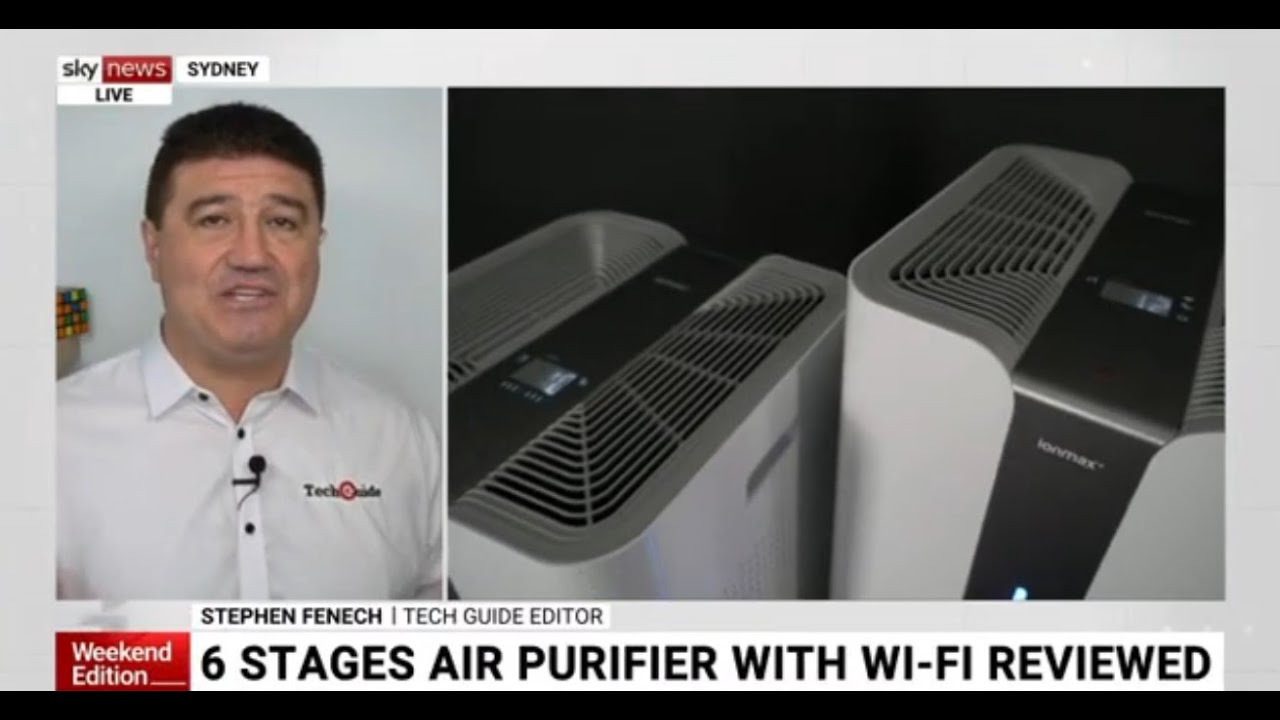 As Seen on Sky News: Ionmax+ Aire & Aire X High Performance Air Purifiers - Ionmax Australia