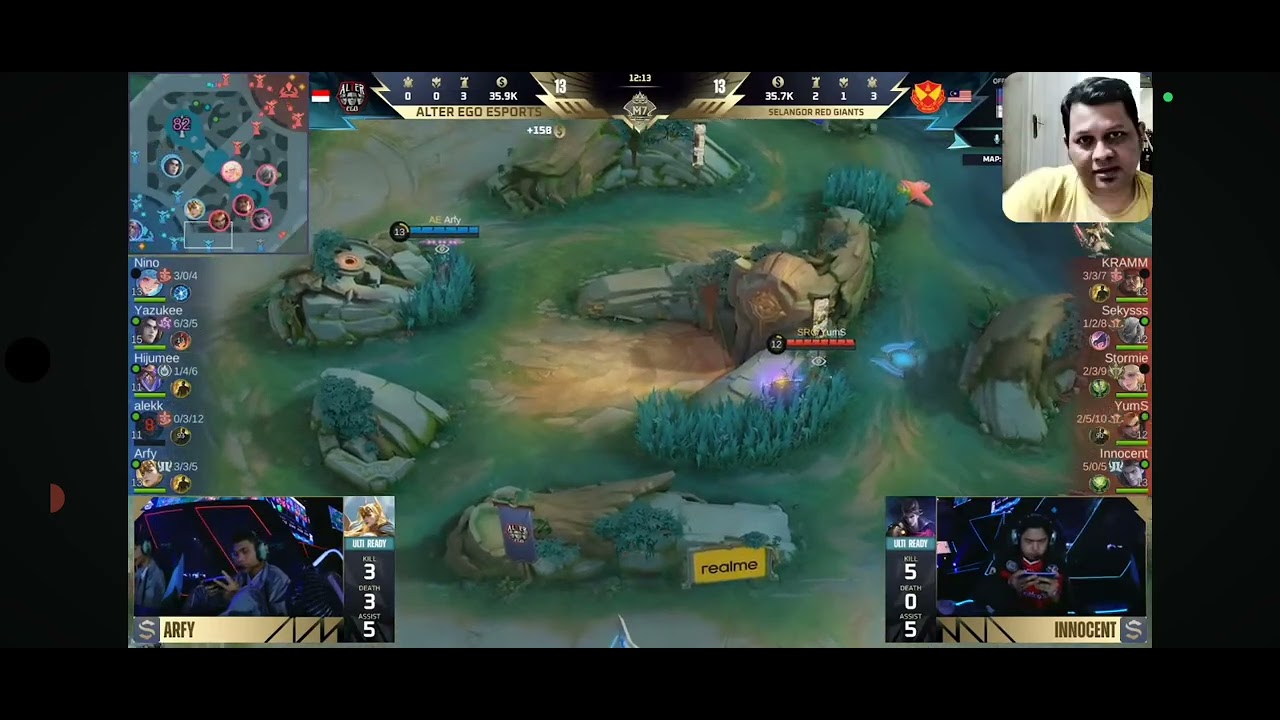 ALTER EGO VS SELANGOR RED GIANTS GAME 1 FINAL LOWER BRAKET‼️ MATCH WAR TERUS MENERUS ‼️MLBB M7