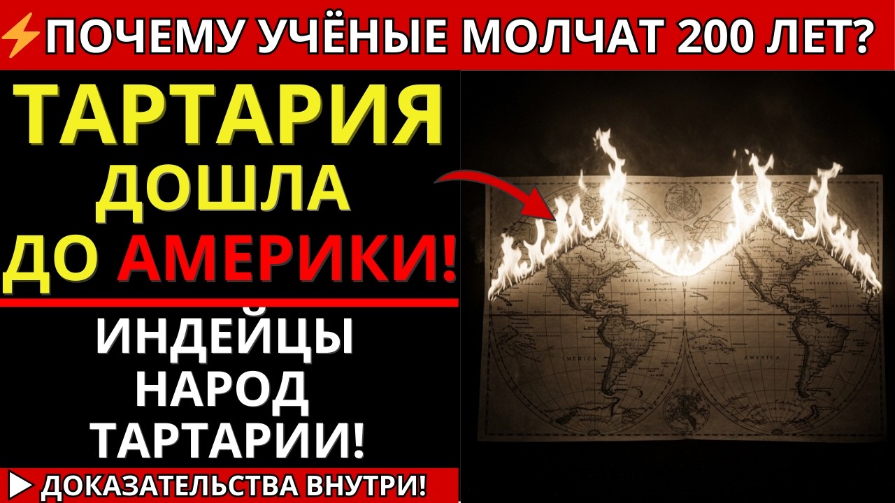 ТАРТАРИЯ В АМЕРИКЕ — почему индейцы говорили на тюркском?