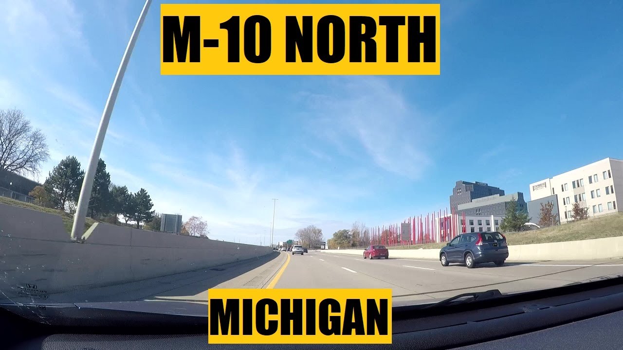 Driving with Scottman895: M-10 North | Lodge Freeway | MICHIGAN