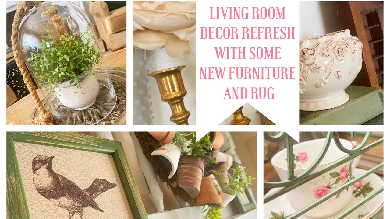 Refreshed Living Room Tour With Some New Furniture and Rug