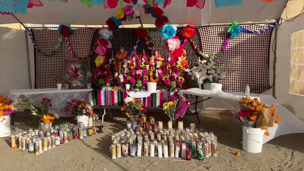 fiesta en honor ala virgen de santa cecilia en tonyville california 21 de novienbre
