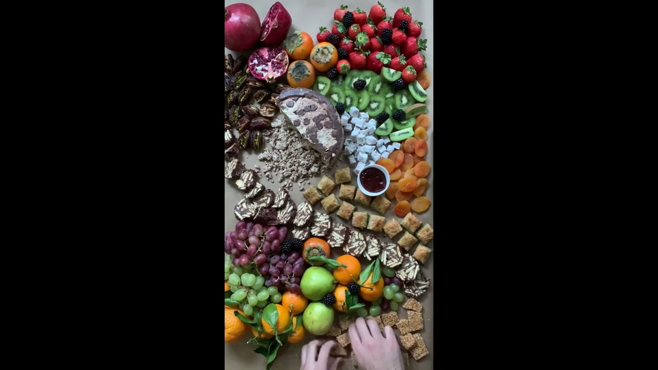 Middle Eastern Dessert & Fruit Board