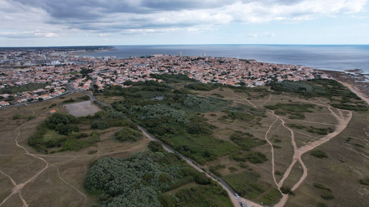 les Sables-d'Olonne, l'Île-d'Olonne, le marais des olonnes, drone dji air 2s