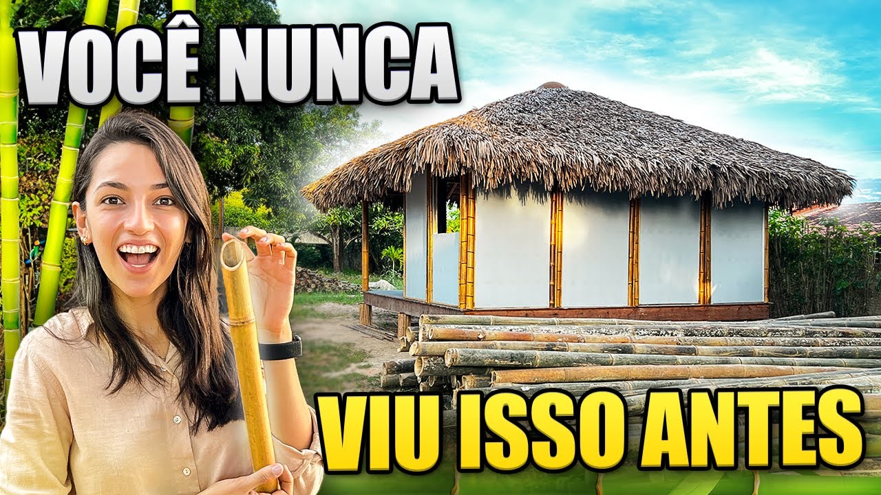 TOUR pela Casa de Bambu e Tratamento