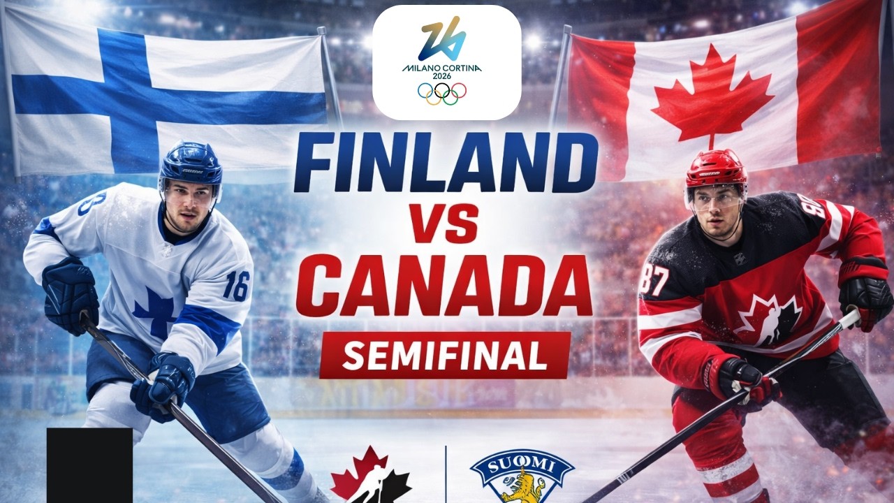 Canada vs Finland Highlights 2026 Olympics| Men's Ice Hockey | The Most Dramatic & Intense Match!