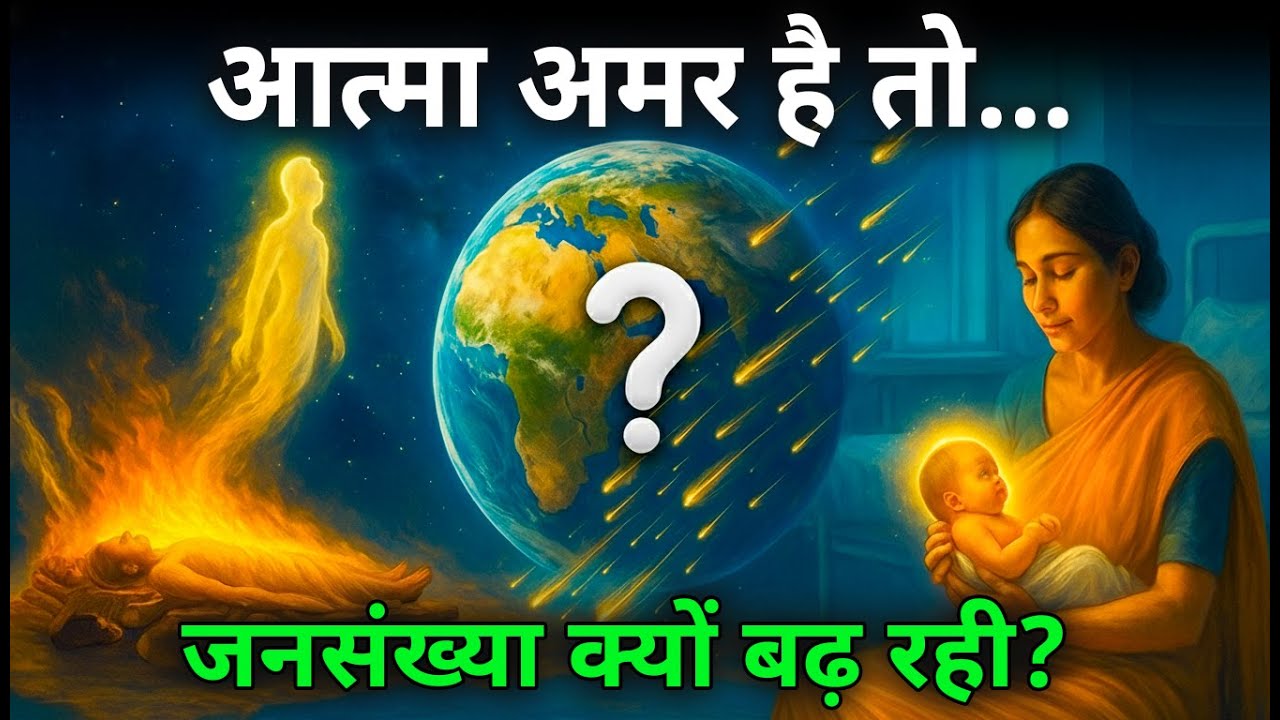 आत्मा पैदा नहीं होती है... मरती भी नहीं है, फिर जनसंख्या क्यों बढ़ रही है? गरुड़ पुराण का रहस्य