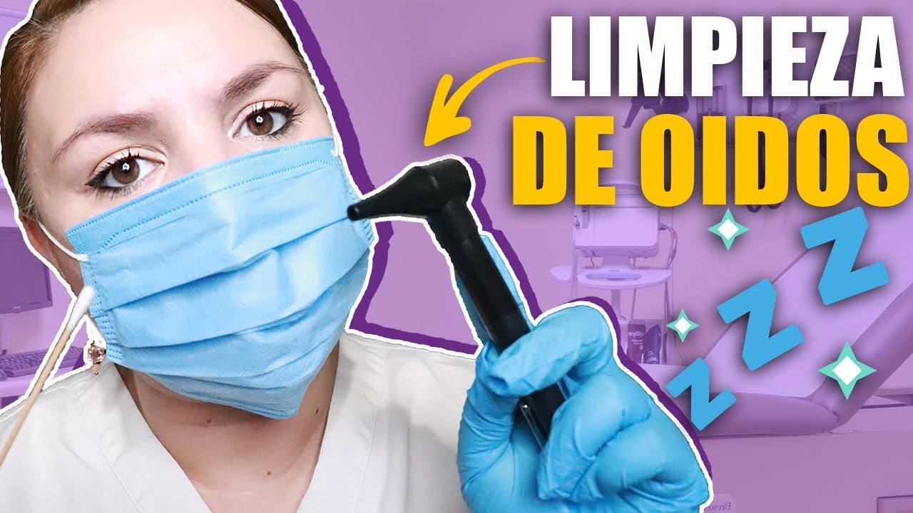 ASMR Limpieza de Oidos Extrema con la Dra Murmullo RoIePIay / Sonidos Burbujeantes
