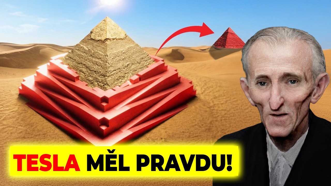 Tento NOVÝ OBJEV z pyramid VYSVĚTLUJE chybějící důkazy