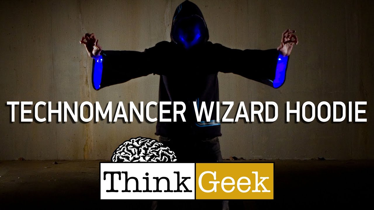 Technomancer Electronic Wizard Hoodie from ThinkGeek