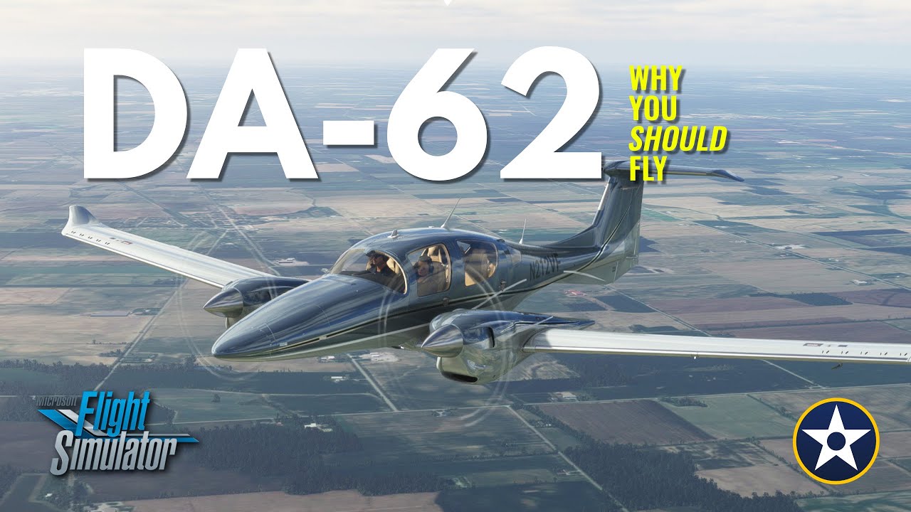 Why You Should Fly the Diamond DA62X - MSFS DA62X Mod - WT G1000 NXI