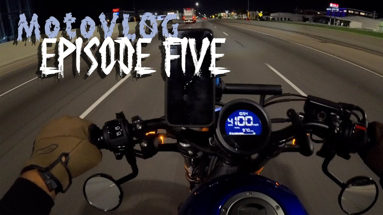 Late Night Solo Ride / MotoVlog Episode 5