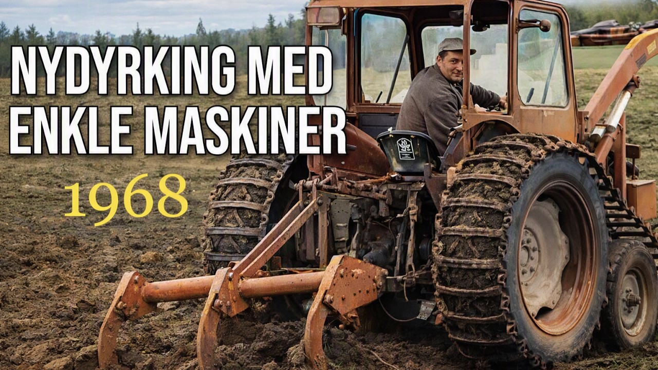 Nydyrking med enkle maskiner - 1968 (kolorert)