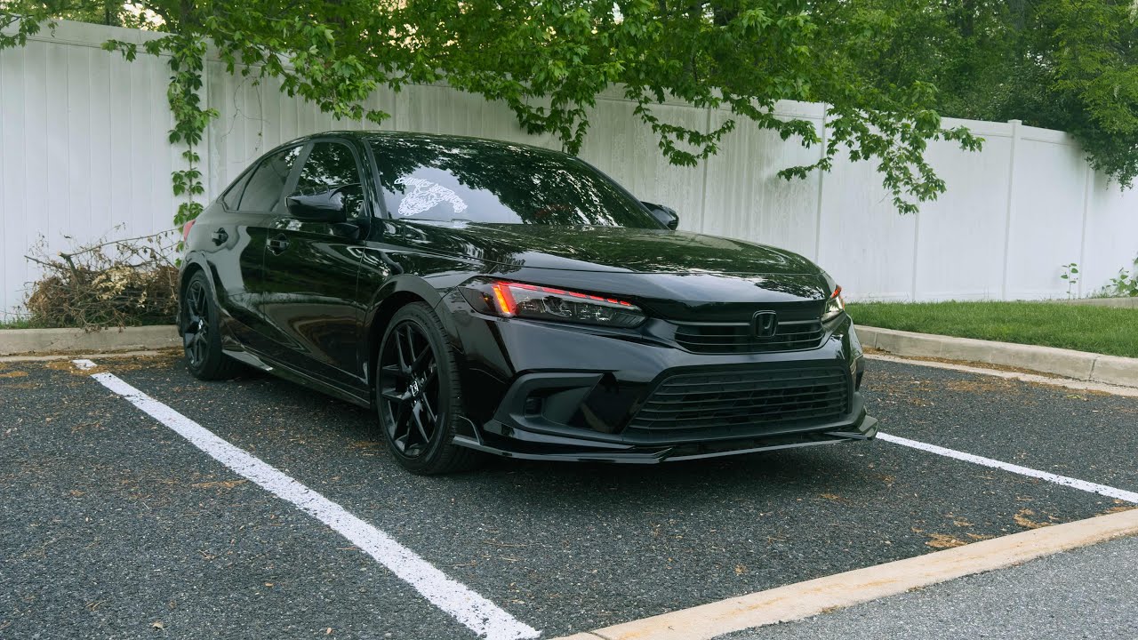 POV Rain Drive | 11th Gen Civic Sport with Remark Link Loop Exhaust