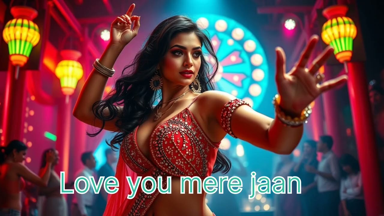 “Love You Mere Jaan” is a high-energy Bollywood-style item song