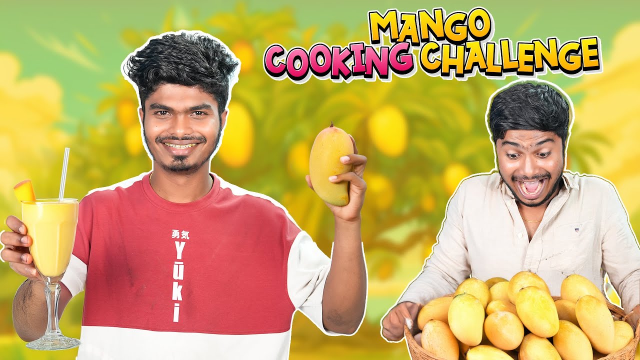 Mango Madness! 🍋 Subu vs Harish | Ultimate Cooking Challenge😍🔥