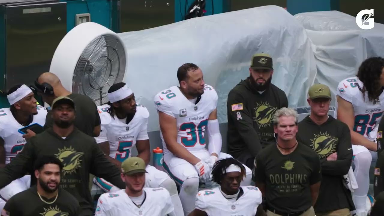 Alec Ingold mic'd up during Week 10 win over Buffalo Bills | Miami Dolphins