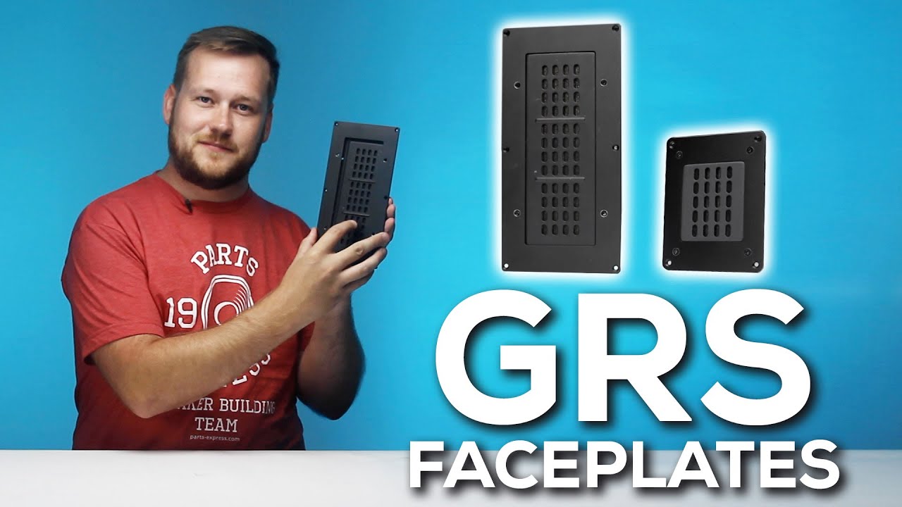 GRS Faceplates Make It Easier To Mount These Popular Tweeters
