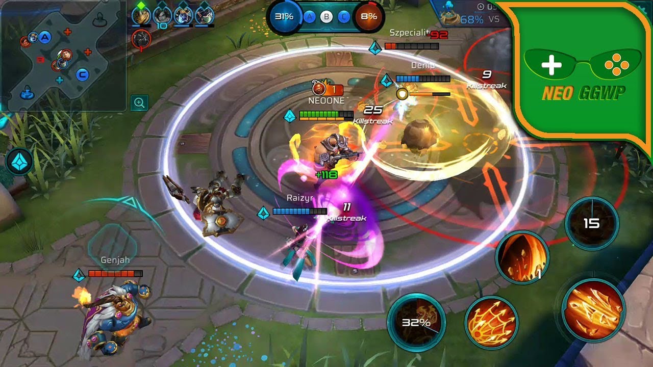 Paladins Strike (Android/iOS) - MOBA Gameplay First Start + All Champion and Skin