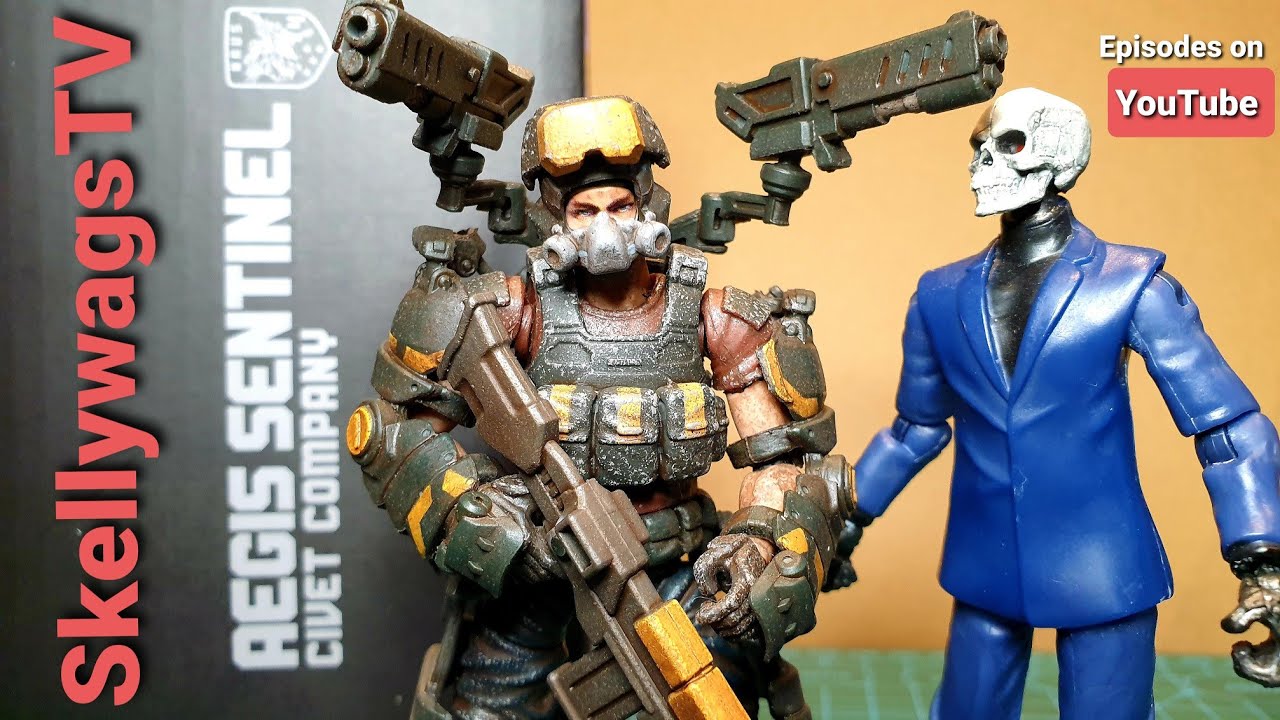 Acid Rain Aegis Sentinel Civet Company 1/18 figure review ep 26 'And my next guest is...