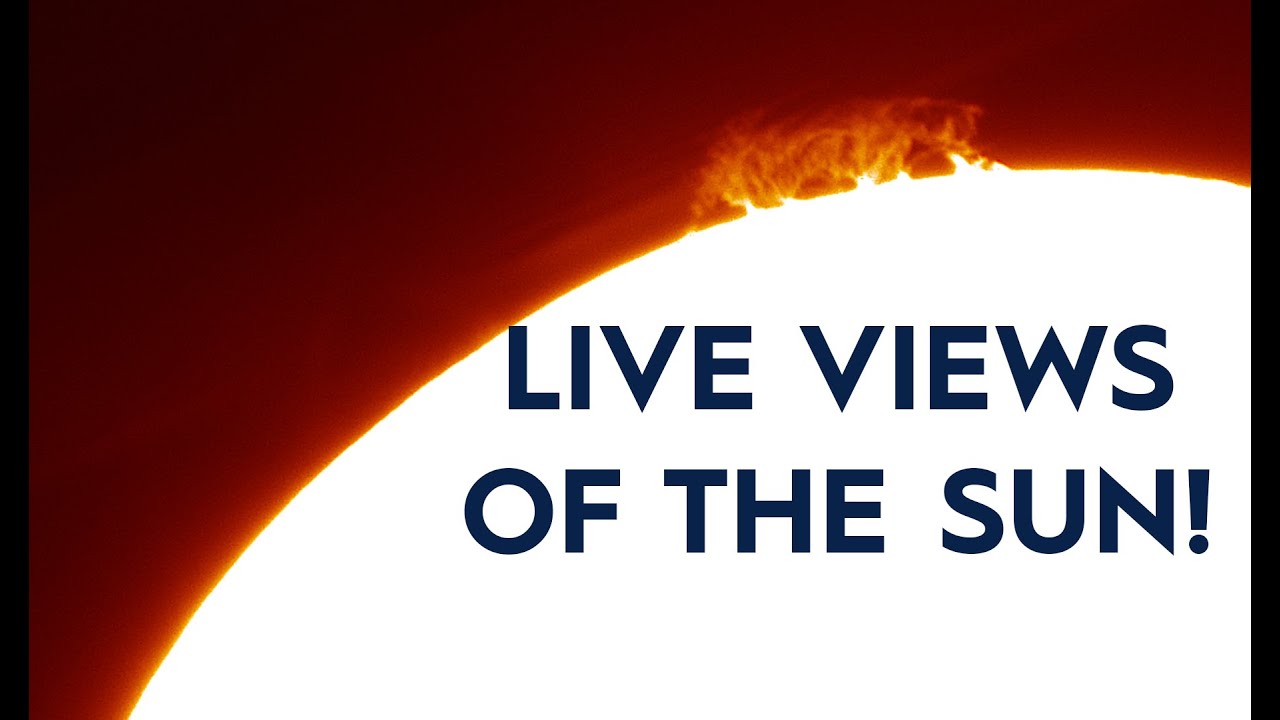LIVE NOW: CLOSE UP VIEWS OF THE SUN 8th September