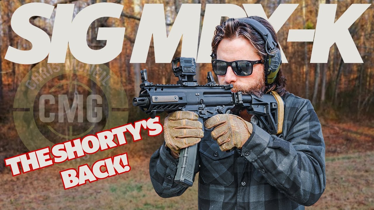 SIG MPX-K | Возвращение к 4,5-дюймовому стволу после 10 000 выстрелов