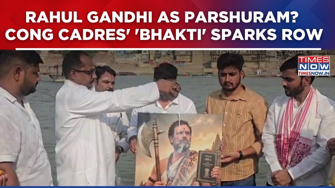 Congress Cadres' 'Bhakti' Sparks Row | Rahul As Parshuram, PM Pitch Under Fire | Setting The Agenda