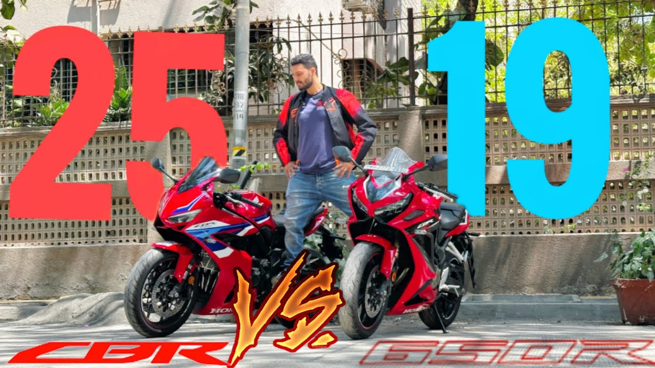 Honda CBR650R 2019 vs 2025 🔥Same but very Different!🏍 Is it worth 3 Lakhs 😳 #cbr650r
