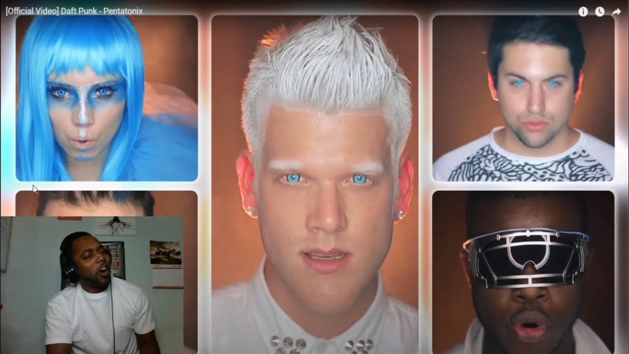 [Official Video] Daft Punk - Pentatonix REACTION (FIRST TIME HEARING)