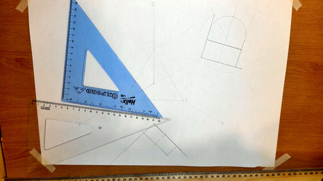 Axonometric Exam Question