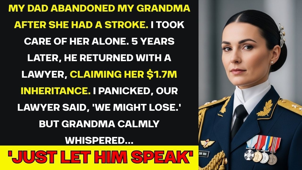 I Thought the Judge Would Take His Side — Then Grandma Whispered, “Let Him Talk.”