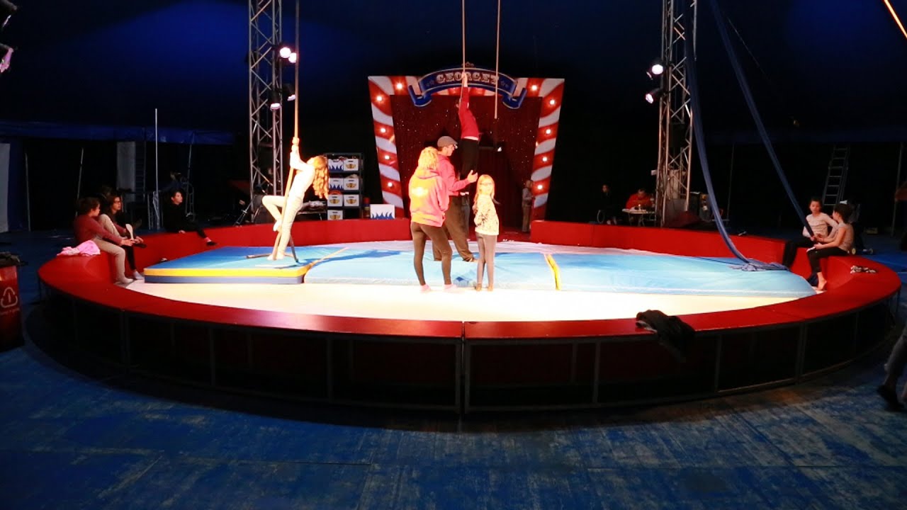 reportage : l'école du cirque Georget