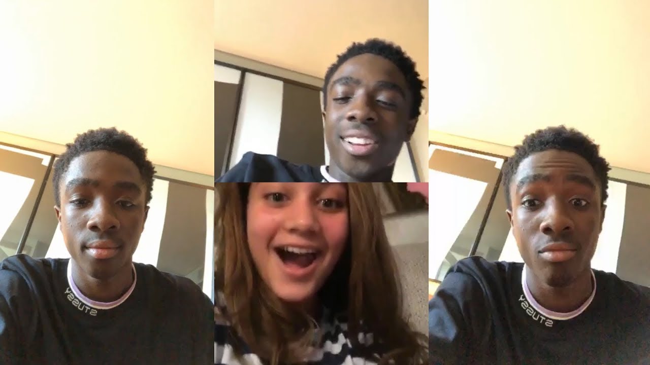 Caleb McLaughlin | Instagram Live Stream | 10 December 2018